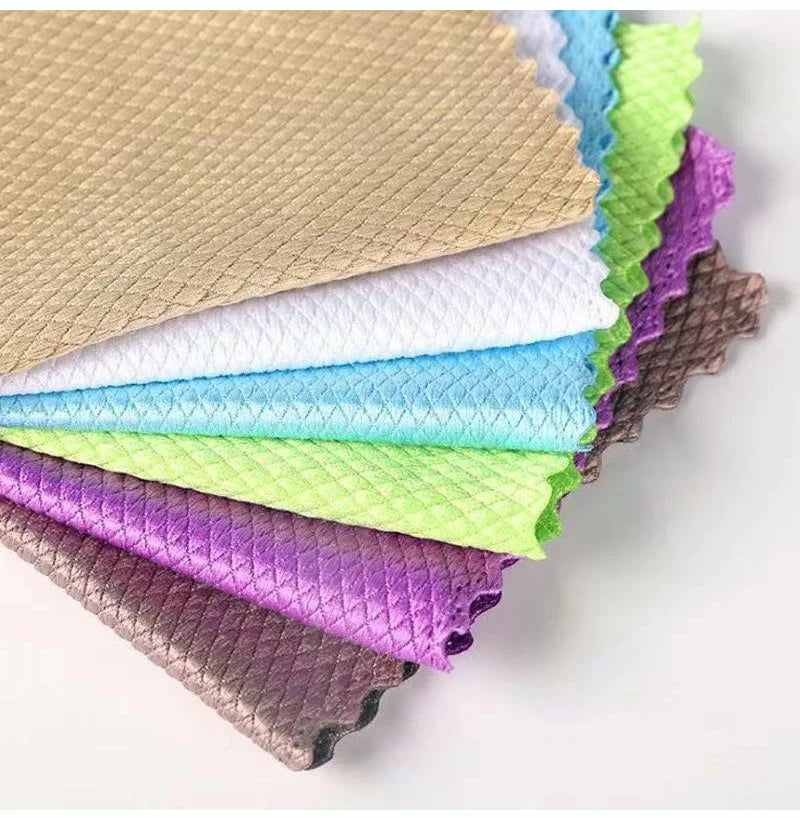 OptiWipe Pro – 5-Pack Premium Microfiber Cleaning Cloths | Streak-Free Glass, Window & Kitchen Towels