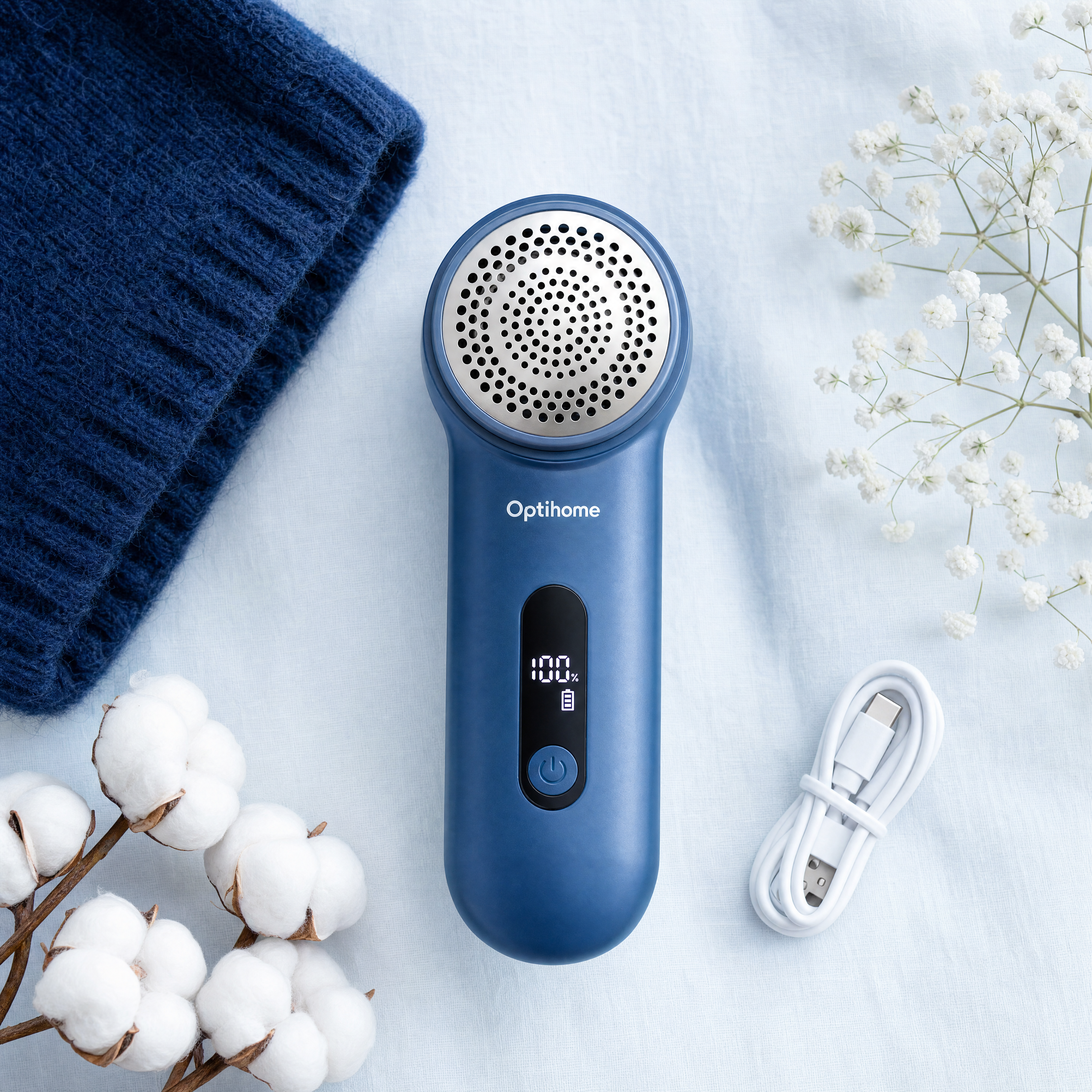 Optihome Mini Fabric Shaver — Give Your Clothes a Second Life