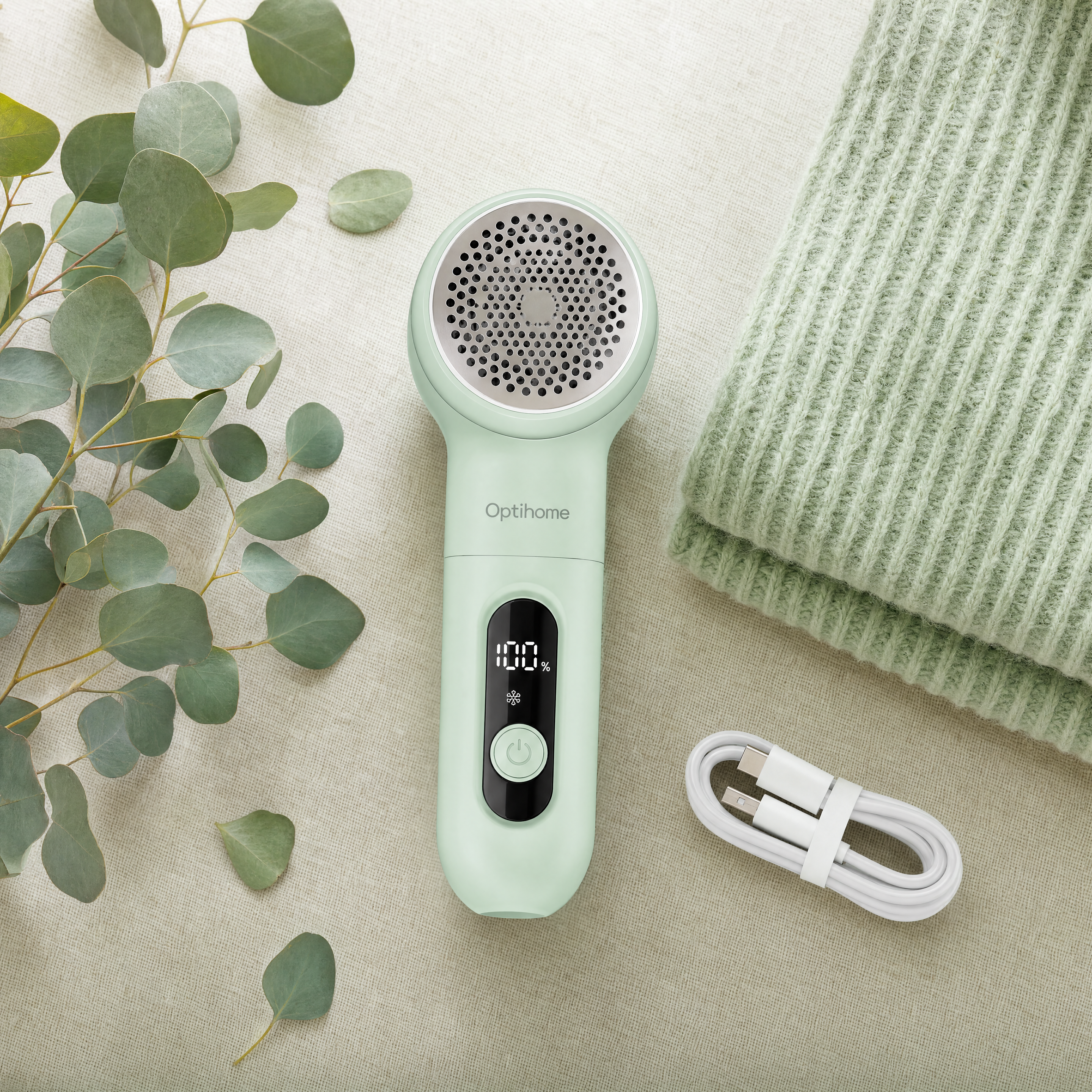 Optihome Mini Fabric Shaver — Give Your Clothes a Second Life