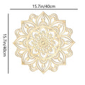 OptiArt Mandala – Moroccan Iron Wall Art | Indian Mandala Statement Piece for Living Room