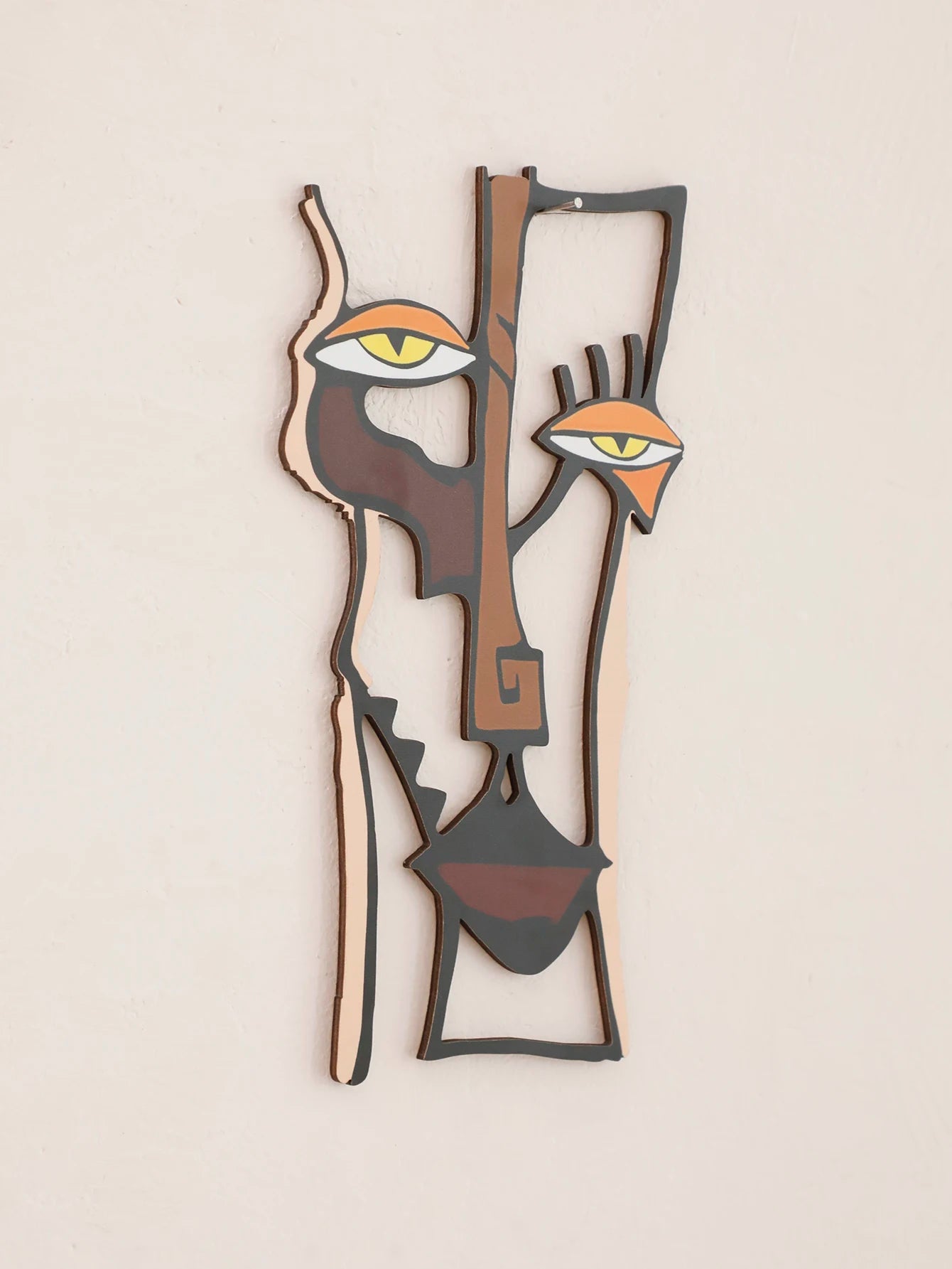 OptiArt Wood – 3D Wooden Wall Art Sculpture | Abstract Modern Home Decor Living Room
