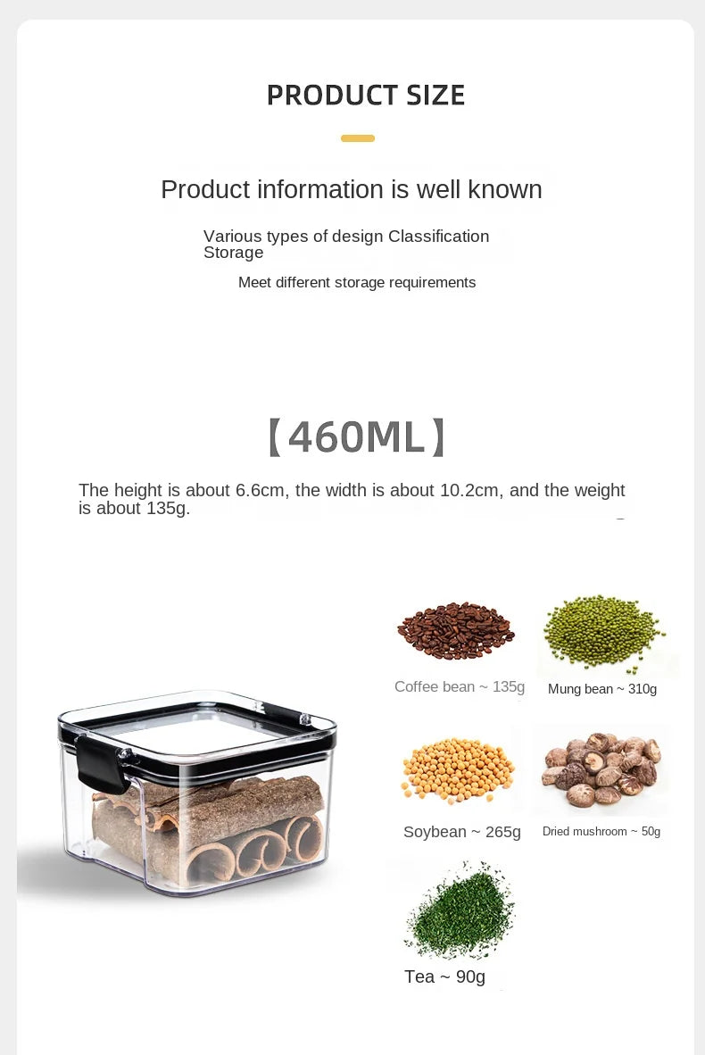 OptiSeal System – Airtight Modular Kitchen Storage Containers