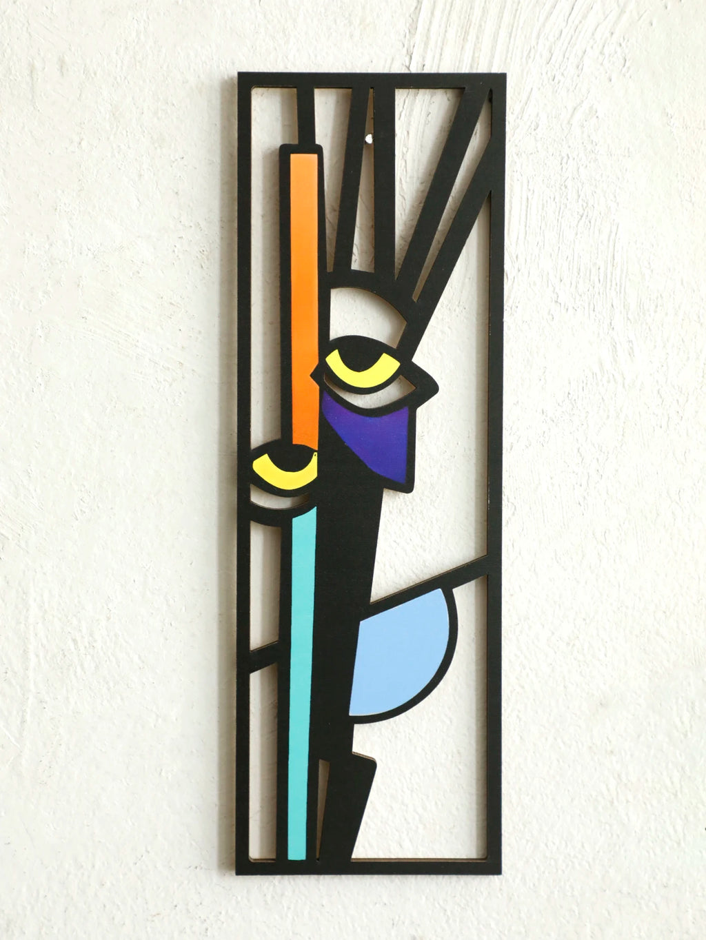 OptiArt Wood – 3D Wooden Wall Art Sculpture | Abstract Modern Home Decor Living Room
