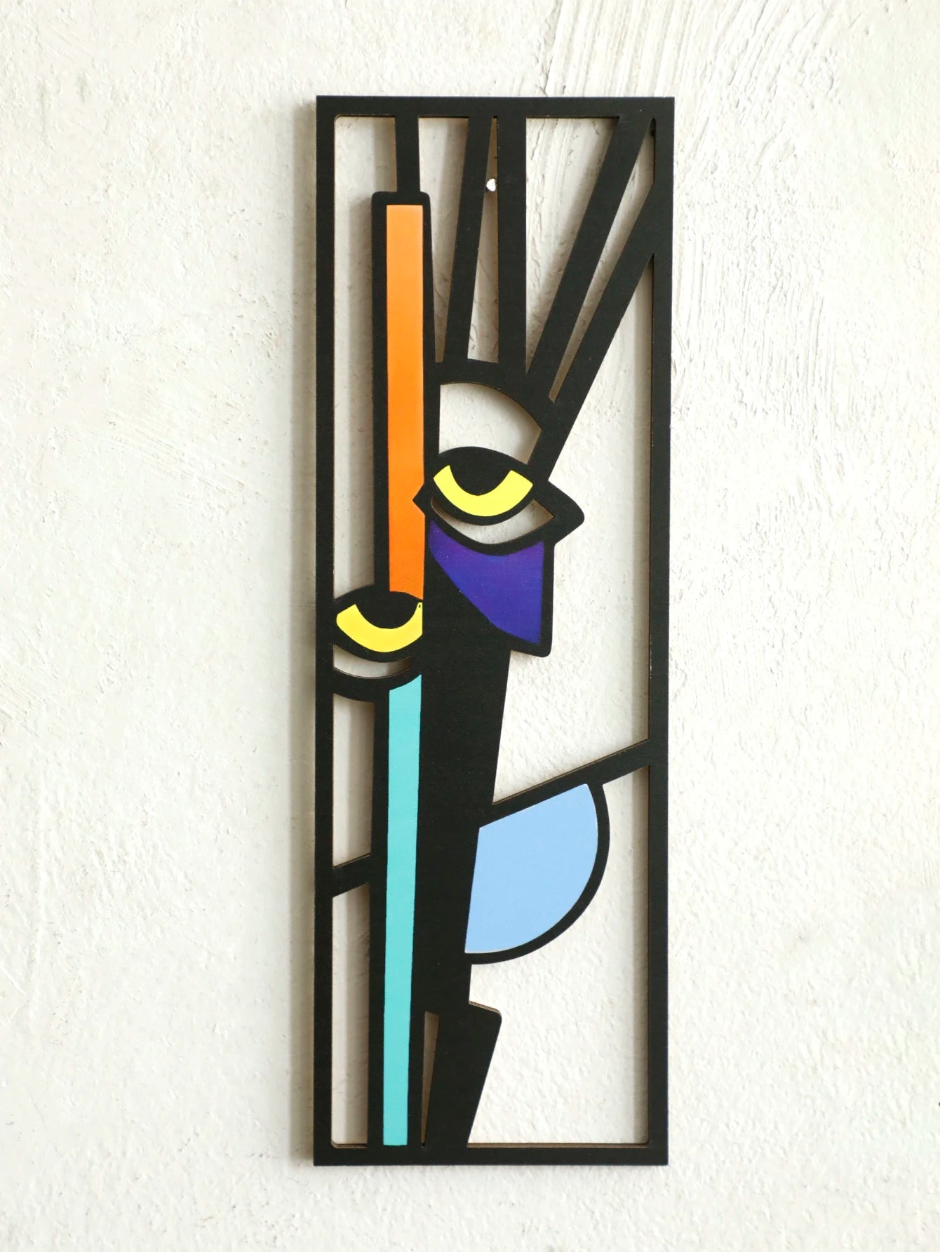 OptiArt Wood – 3D Wooden Wall Art Sculpture | Abstract Modern Home Decor Living Room