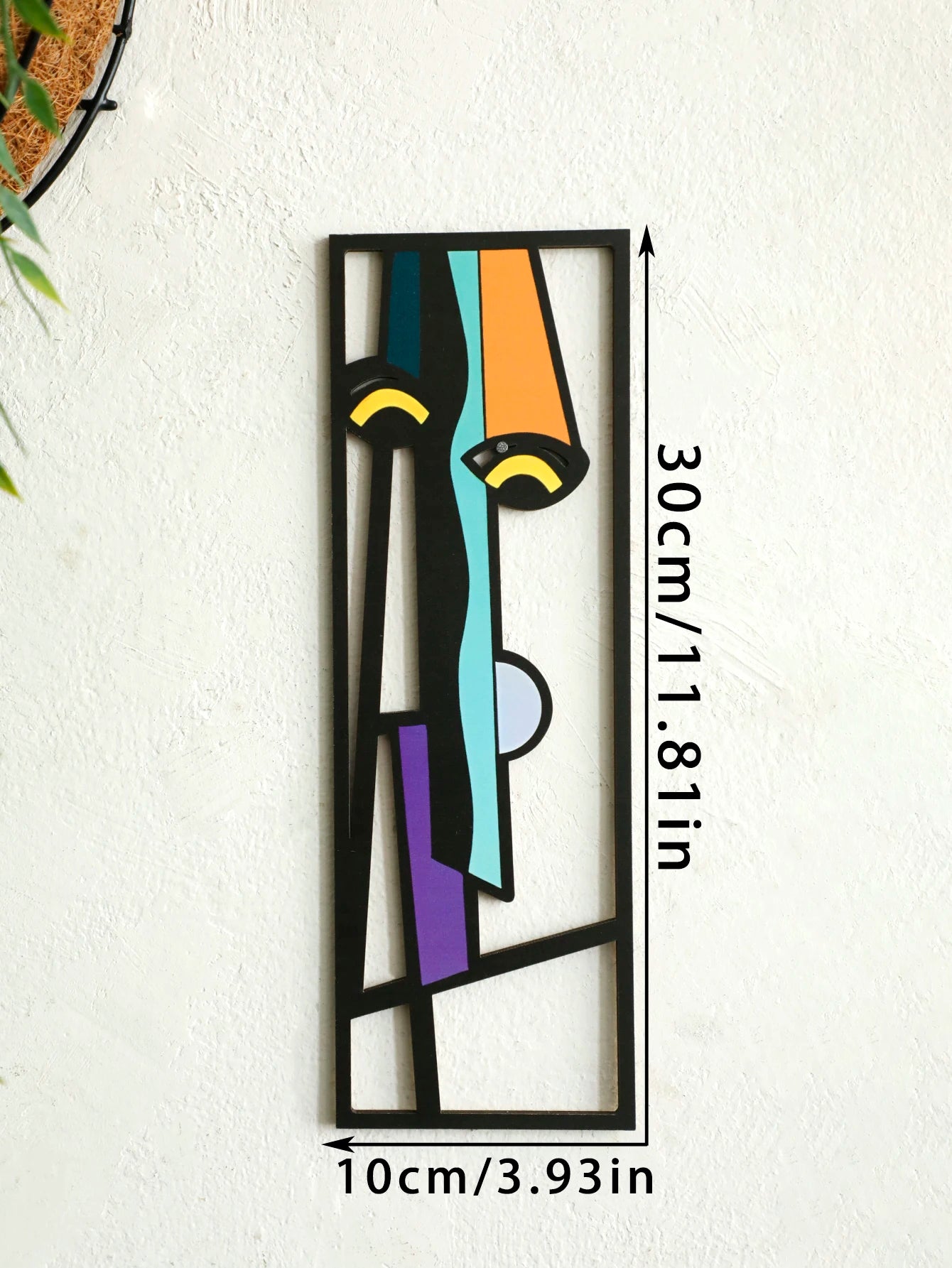 OptiArt Wood – 3D Wooden Wall Art Sculpture | Abstract Modern Home Decor Living Room