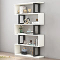 OptiShelf Tower – Modern Minimalist Bookshelf | Wood & Metal Display Rack
