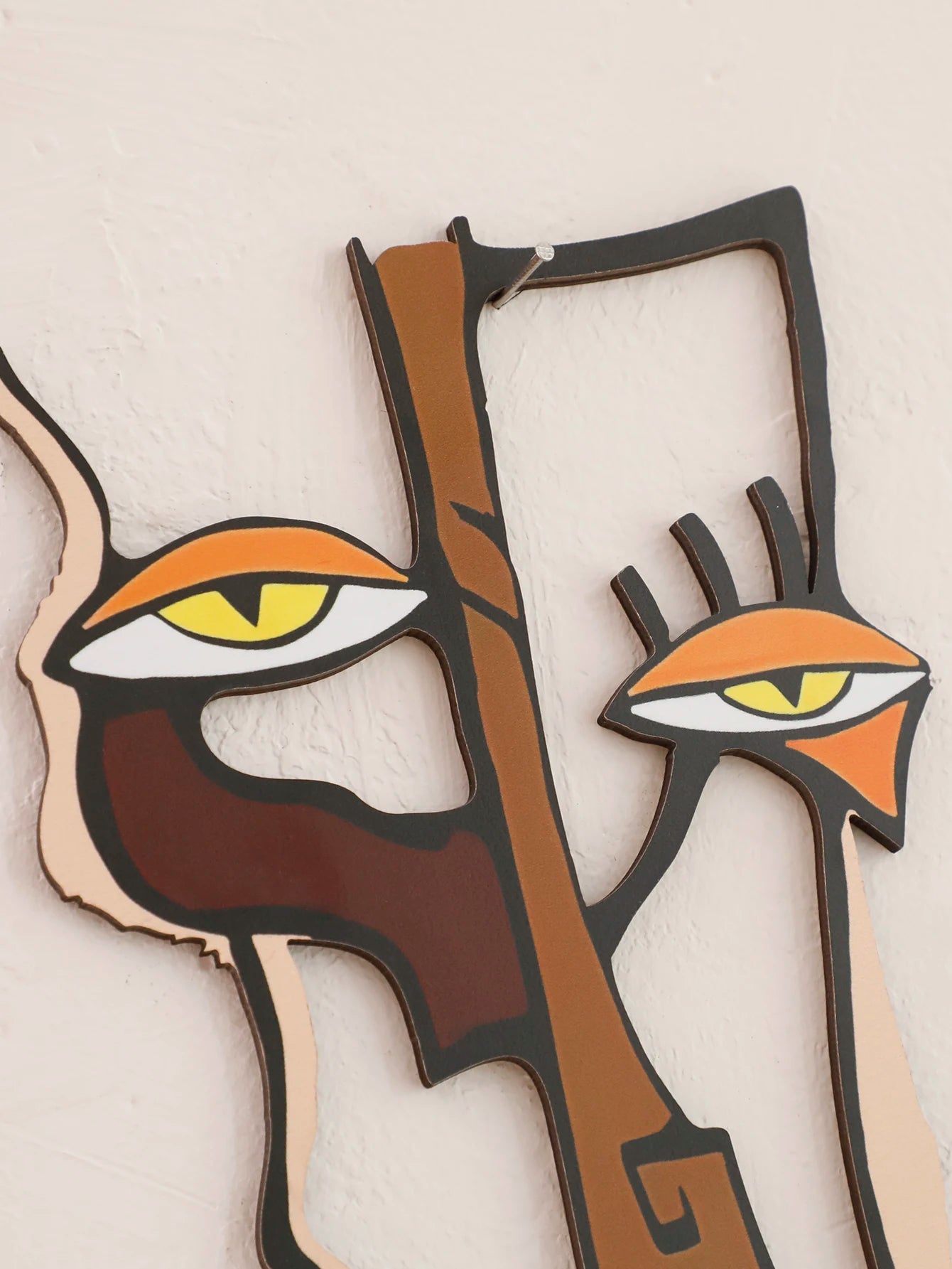 OptiArt Wood – 3D Wooden Wall Art Sculpture | Abstract Modern Home Decor Living Room