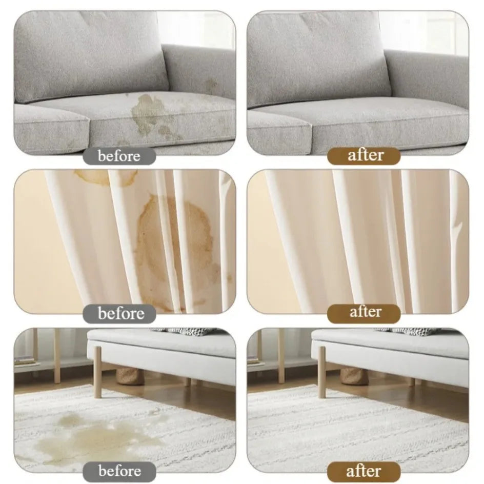 OptiFresh Foam – Fabric & Sofa Dry Cleaner | No-Water Spray for Carpet, Curtain & Upholstery