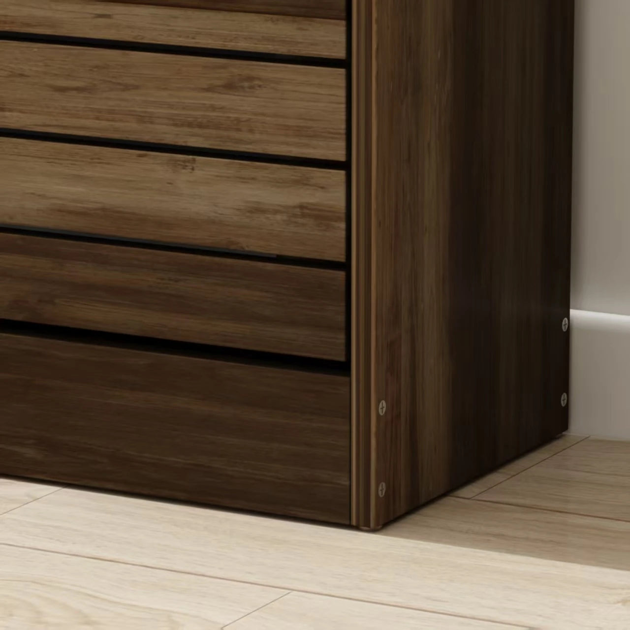 OptiVault Entry – 3-Door Wooden Shoe Cabinet | Modern Hallway Storage with Adjustable Shelves