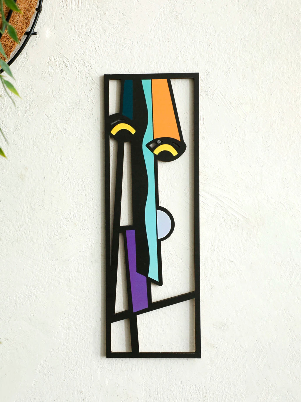 OptiArt Wood – 3D Wooden Wall Art Sculpture | Abstract Modern Home Decor Living Room