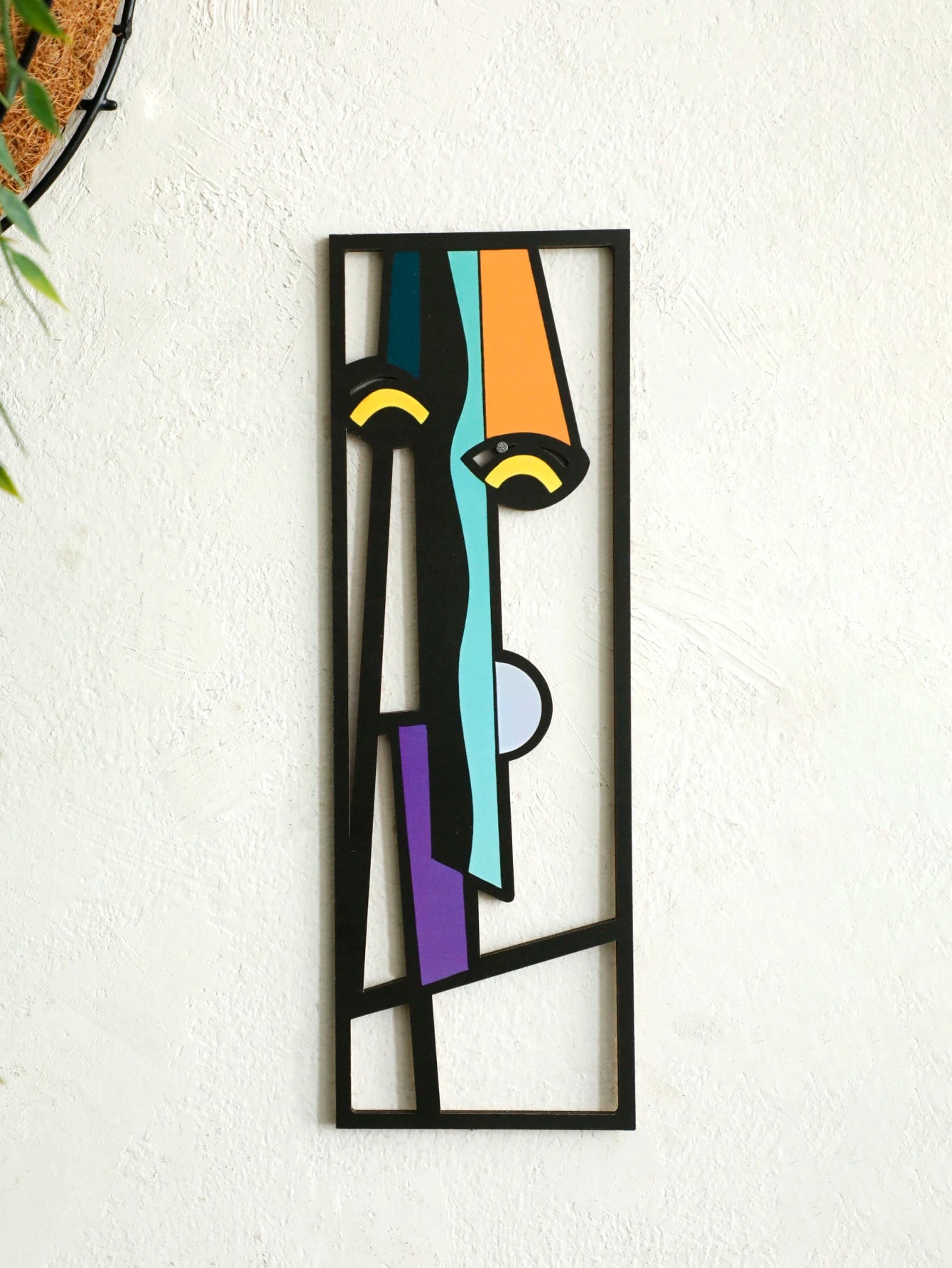 OptiArt Wood – 3D Wooden Wall Art Sculpture | Abstract Modern Home Decor Living Room