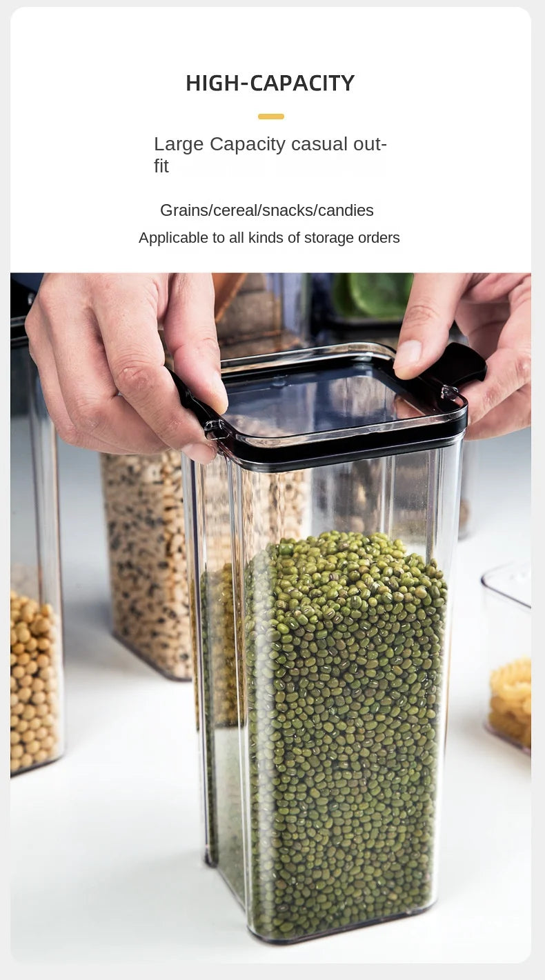 OptiSeal System – Airtight Modular Kitchen Storage Containers