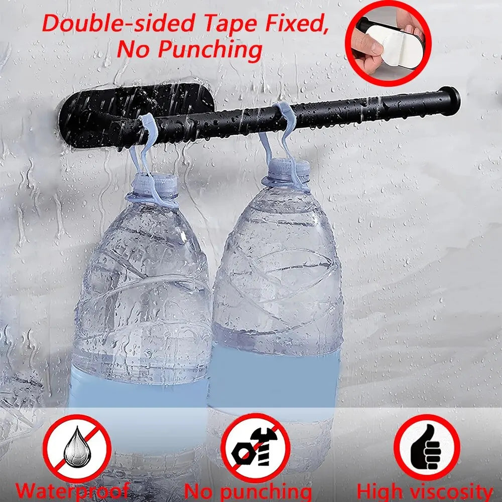 OptiTowel Mount – No Drill Paper Towel Holder Wall Mounted | Adhesive Stainless Steel Dispenser